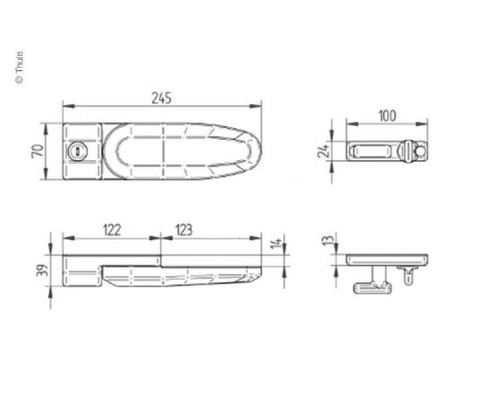 Thule Inside-out Lock G2