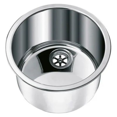 chiuveta rotunda Can din inox pentru rulota