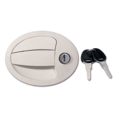 Incuietoare oval FAP 1203 exterior cu cheie