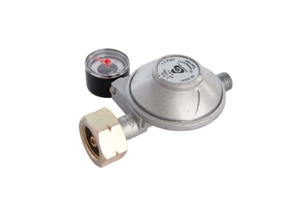 Regulator presiune gaz 30Mbar, siguranta si manometru