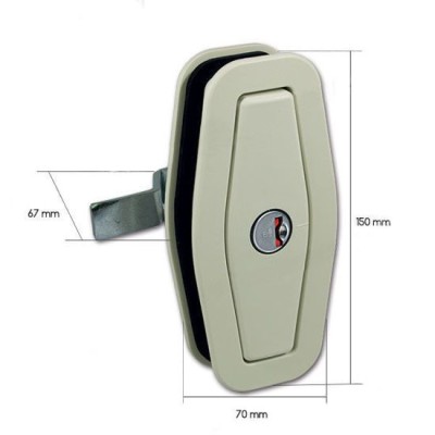 Incuietoare Salino cu cheie