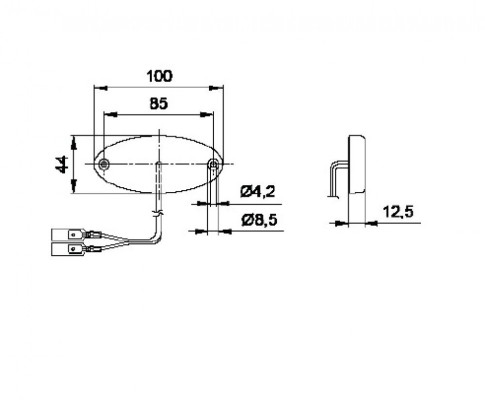 Lampa laterala Jokon Led SMLR2012