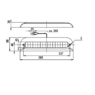 Lampa de frana suplimentara Jokon ZHBL03