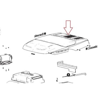 Capac superior pentru Dometic FreshLight