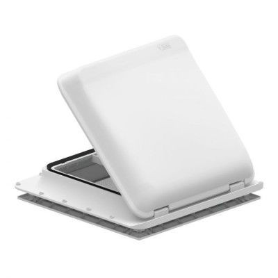 Trapa Fiamma Vent 40x40 alba cu kit complet de montaj.