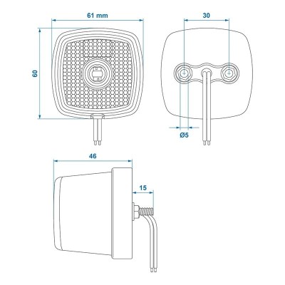 Lampa frontala de pozitiie Led