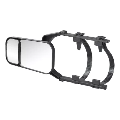 Oglinda retrovizoare pentru rulota, cu spot dublu.