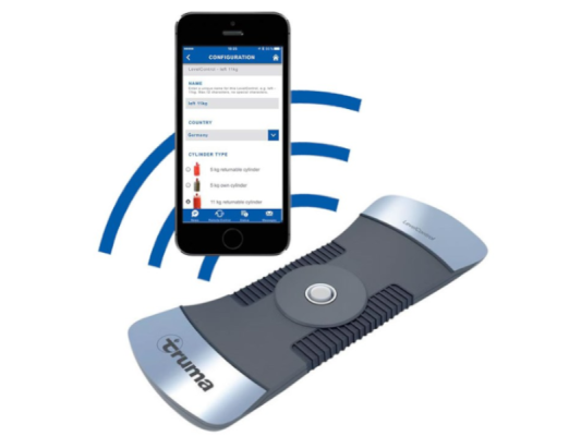 Truma LevelControl senzor nivel gaz pentru rulota, afisare pe smartphone prin aplicatia iNet