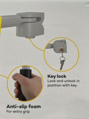 Safe Handgrip, maner de acces si incuietoare de siguranta