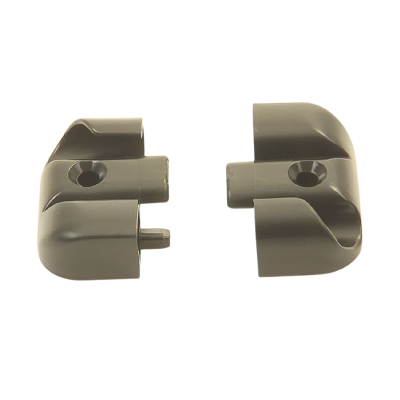 Capace ornament pentru sina ferestrei, gri deschis