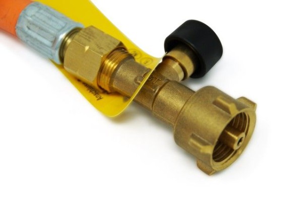 Furtun pentru gaz cu ventil de siguranta I.G.T. 75cm