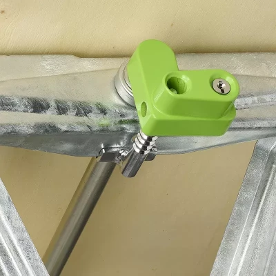 Sistem antifurt pentru piciorul de sprijin al rulotei