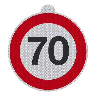 Autocolant de viteza 70 Italia RA2 / Aprobare DGM 57477