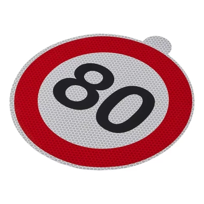 Autocolant de viteza 80 Italia RA2 / Aprobare DGM 57477