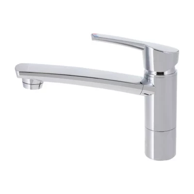 Vedere laterala a bateriei Comet Como crom