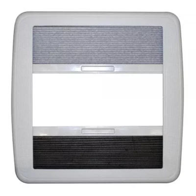 Cadru cu jaluzea si plasa insecte pentru trapa Dometic Mini Heki, gri