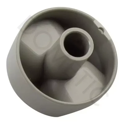 Partea din spate a butonului rotativ Dometic din seria RM 7000 pentru termostat, culoare gri.