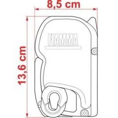 Marchiza Fiamma F45S 425 Royal Blue