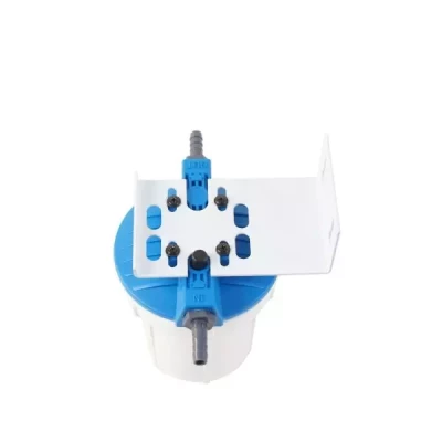 Vedere de sus a filtrului AquaLogic Inline-C-Ultra cu suport de montare