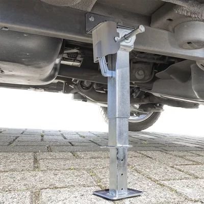 stabilizator autorulota montat pe sasiu – vedere instalare