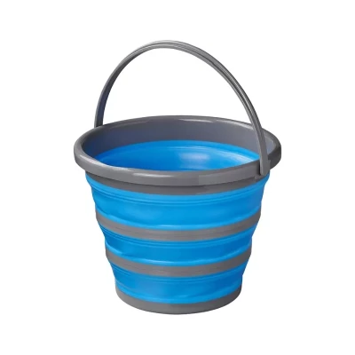 Galeata pliabila silicon, 10 litri, cu maner