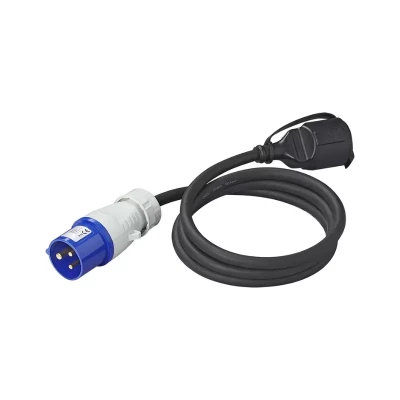 Adaptor stecher CEE, priza Schuko, 150 cm