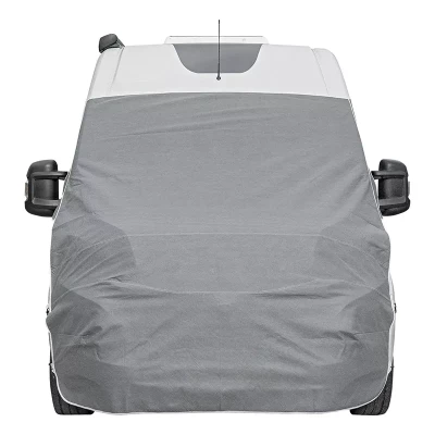 vedere frontala prelata parbriz pe ducato din 06 2006