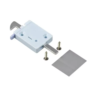 Blocare usa frigider Dometic 207999364 set complet cu suruburi si capac decorativ