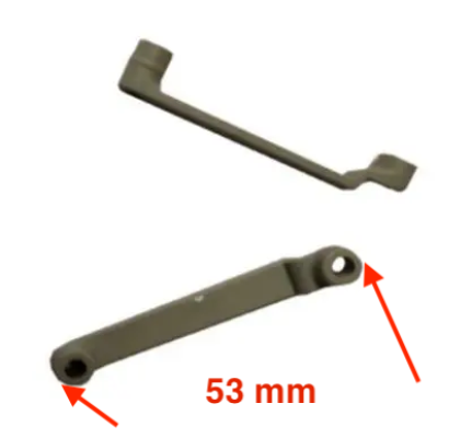 Thetford Storage strap V2 cod 62698627 – set 2 bucati cu dimensiuni indicate (aprox. 53 mm)