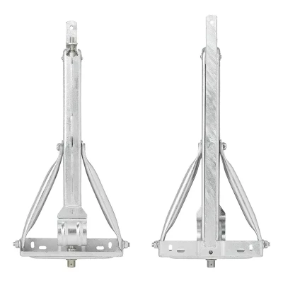 Picior calare rulota 1500 kg – vedere de sus, accesorii rulote Exis.ro