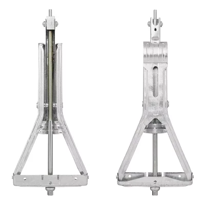 Picior calare rulota 1000 kg – vedere de sus, accesorii rulote Exis.ro