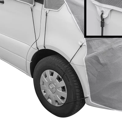 Fixare cu chingi si colturi ranforsate pe usa Sprinter 2018+