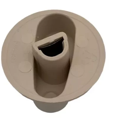 Partea din spate a butonului Thetford 62568230 cu detaliu pentru axul de control.