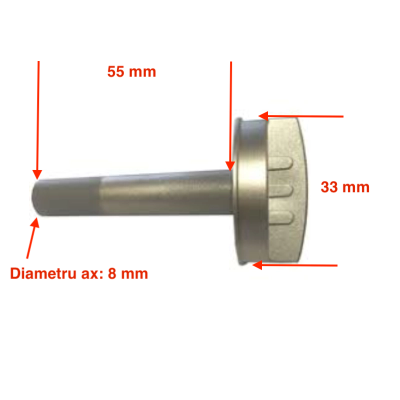 dimensiuni buton Dometic 241338308 pentru frigider rulota