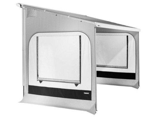 cort Thule Panorama montat fara panoul frontal, vedere laterala
