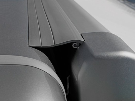 Garnitura de etansare montata intre marchiza si perete