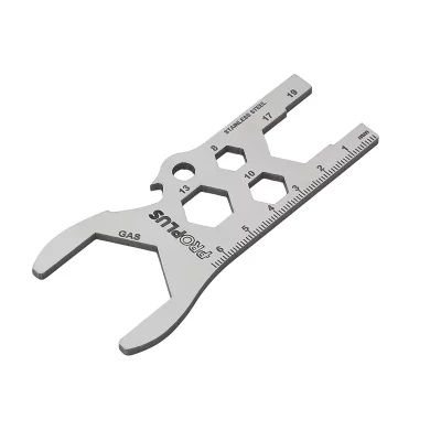 vedere frontala unealta multitool pentru regulator de presiune gaz