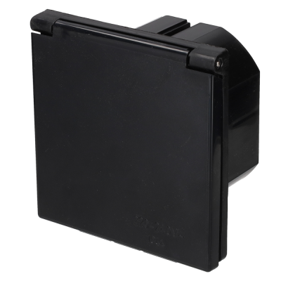 Priza externa multifunctionala, negru