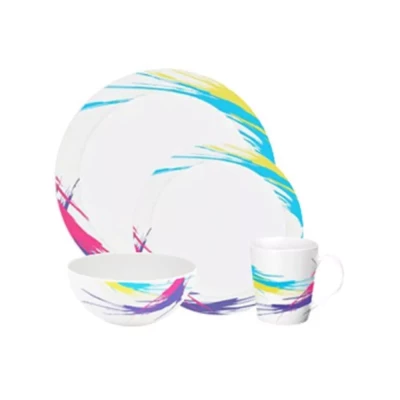 Set din melamina Pepsy din 16 piese