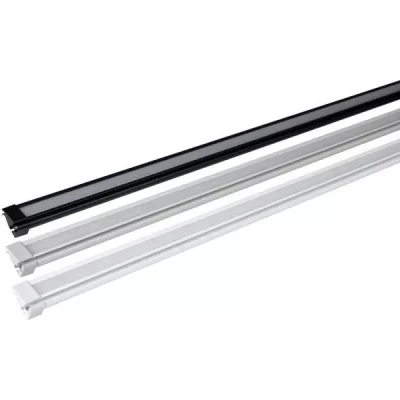 sina montaj cort si LED Thule Omnistor 5200 antracit montata sub marchiza
