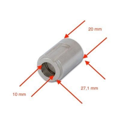 Carcasa cilindru FAP FF2 cu dimensiunile indicate