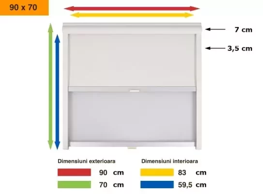 Desen Remiflair cu dimensiuni