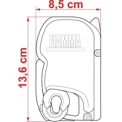 Marchiza Fiamma F45S 350 Royal Grey